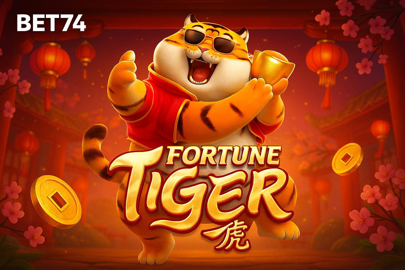 Fortune Tiger é um jogo imperdível no BET74 Casino