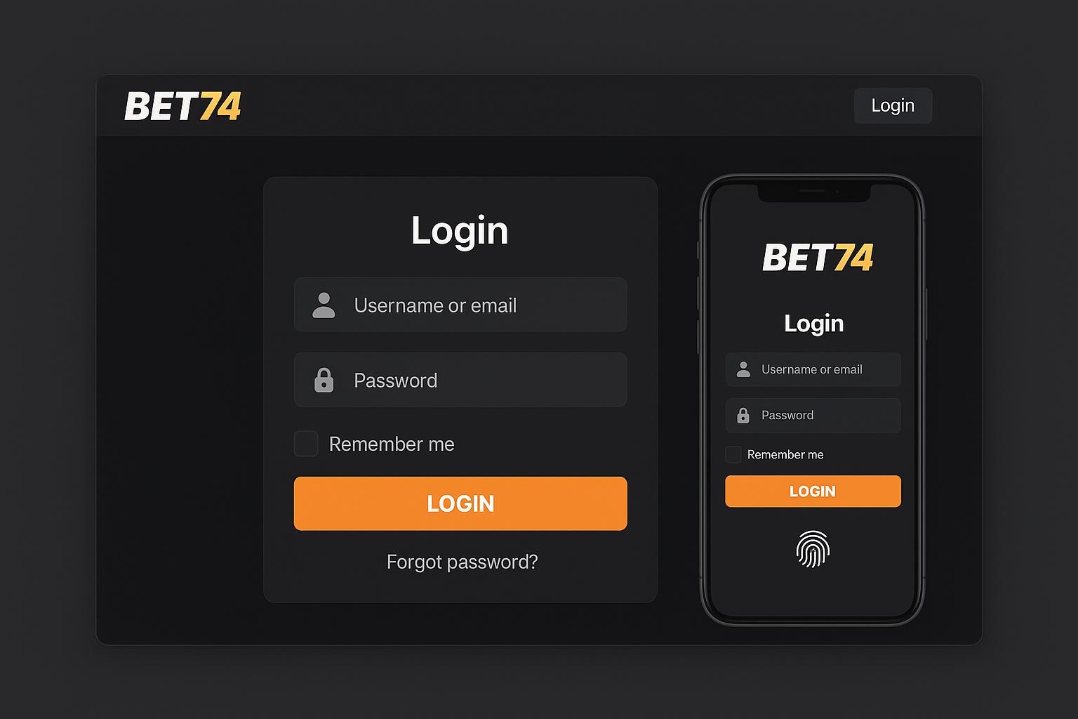 Não Perca tempo, o rRgistro na site BET74